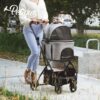 3-in-1分離式旅行寵物推車-商品首圖 Petique 百嬌客|3-in-1分離式旅行寵物推車