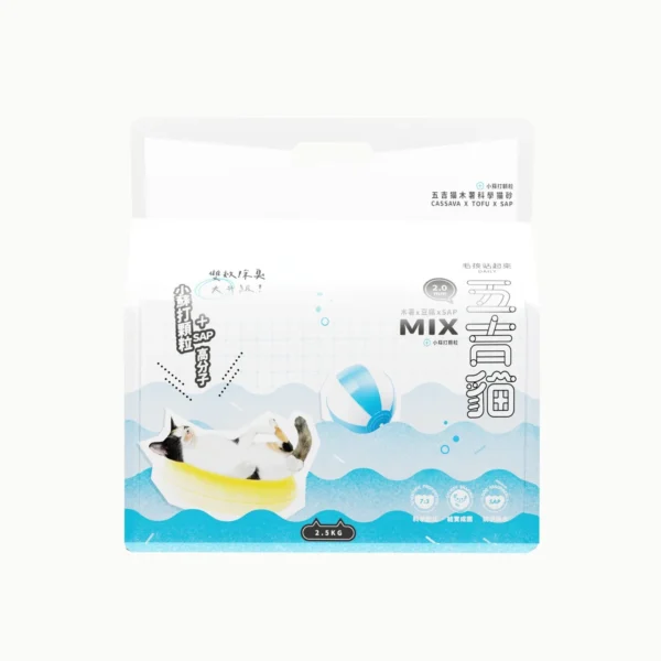 毛孩站起來｜五吉貓 科學木薯貓砂
