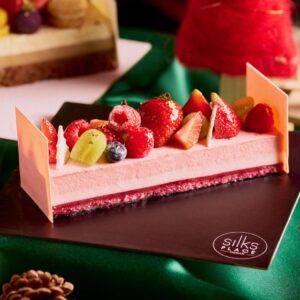 【聖誕甜點】冬雪草莓慕斯