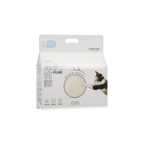 白茶花 毛孩站起來|五吉貓 PURE純豆腐砂 2.5KG